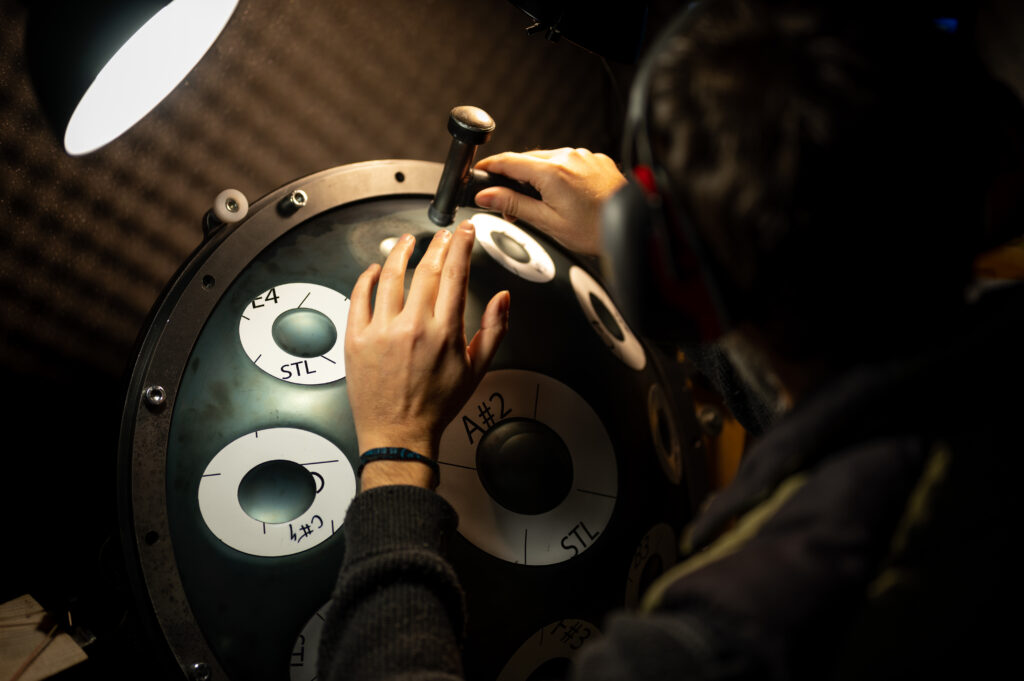 Handpan tuning